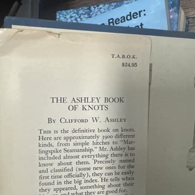 The Ashley Book of Knots by Clifford W. Ashley Hardcover (1944) - Thumbnail 3