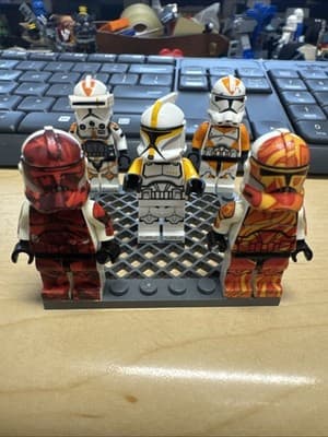 Lego Star Wars Phas 2 Various Clone Trooper Lot Of 5 - Image 1