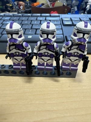 LEGO Star Wars 187th Clone Trooper Minifigures SW1207 Lot of 3 - Image 1