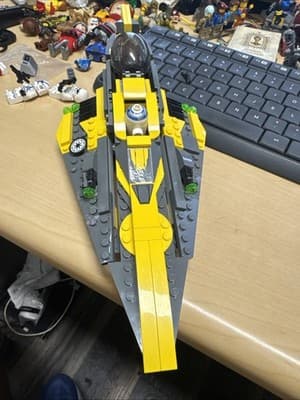 🌌Complete! LEGO Star Wars: Anakin's Jedi Starfighter (75214) 🌌 - Image 1
