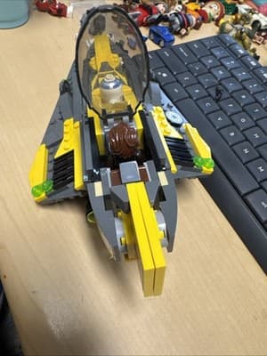 🌌Complete! LEGO Star Wars: Anakin's Jedi Starfighter (75214) 🌌 - Thumbnail 4