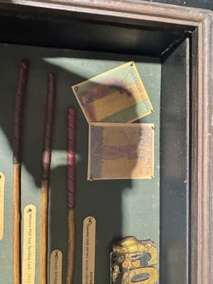Framed Shadow 1842 Golf Patent Club Bobby Jones Art In Very Good Shape - Thumbnail 3