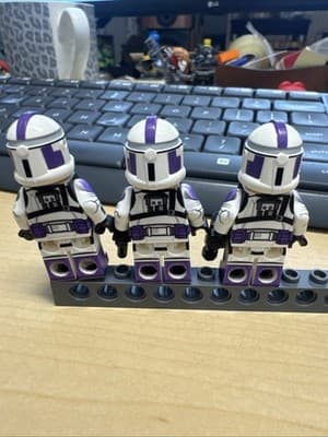 LEGO Star Wars 187th Clone Trooper Minifigures SW1207 Lot of 3 - Thumbnail 3