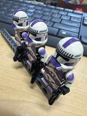 LEGO Star Wars 187th Clone Trooper Minifigures SW1207 Lot of 3 - Thumbnail 2