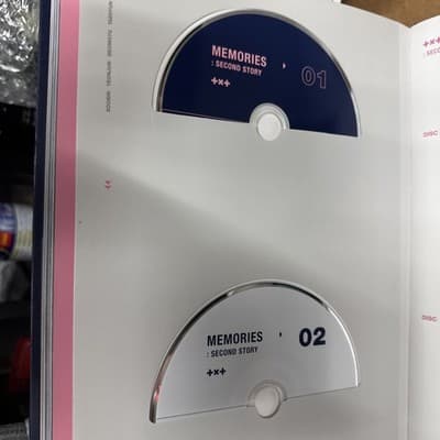 TXT MEMORIES SECOND STORY DVD 4-Disc Set with Photobook - Thumbnail 3