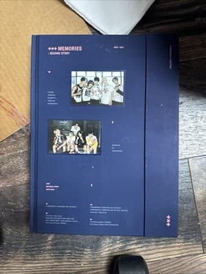 TXT MEMORIES SECOND STORY DVD 4-Disc Set with Photobook - Image 1