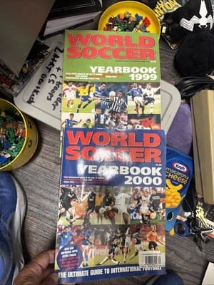 WORLD SOCCER YEARBOOK MAGAZINE FROM 2000 1999 - Image 1