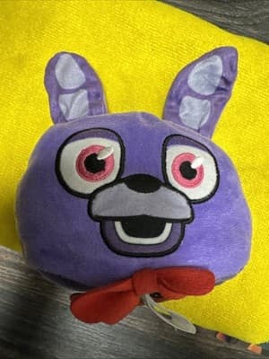 NEW Five Nights At Freddys Plush Heads Reversible Bonnie Collectible Ships Fast - Image 1