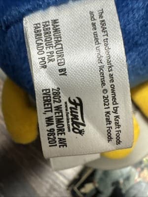 Kraft Macaroni And Cheese Plush Doll Funko Foodies Collectible Series With Tags! - Thumbnail 2