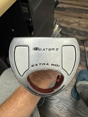 Heater III Belly Extra MOI Putter - White Matte - Head Only - Right Hand - 448g - Image 1