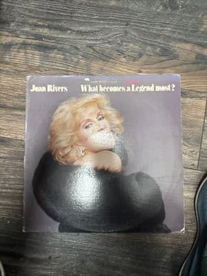Vinyl Record LP Joan Rivers What Becomes a Legend Most VG - Image 1