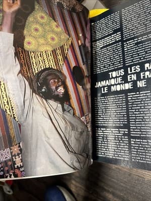 a vintage reggae magazine featuring Buju Banton - Thumbnail 2