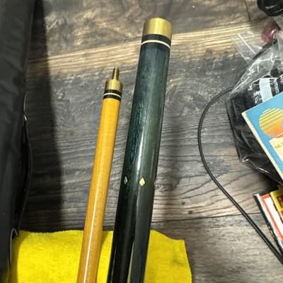 58" Crest Billiard Pool Cuestick 21 oz Teal Very Good Condition - Thumbnail 7