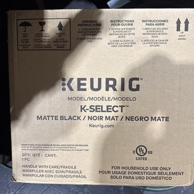 Keurig K-Express Single Serve 3 Brew size 42oz Black Coffee Maker - Image 1