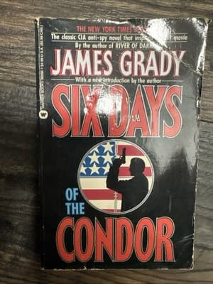 Six Days of the Condor by James Grady - Image 1