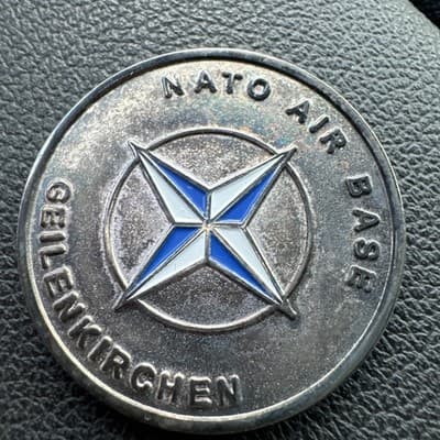 NATO AWACS E-3A Component NAB Geilenkirchen Germany Challenge Coin - Thumbnail 2