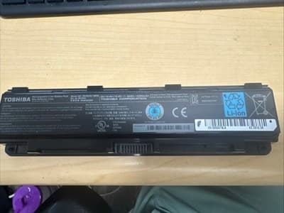 Genuine OEM PA5024U-1BRS Battery For Toshiba Satellite C850 PABAS260 48Wh - Image 1