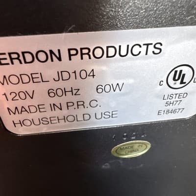 Jerson First Class Shoe Shine Polisher Buffer Model JD104 Tested New - Thumbnail 3