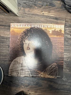 Andreas Vollenweider - Behind The Gardens- CBS FM 37793 LP Vinyl EXC+ AL 37793 - Image 1