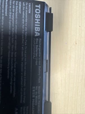 Genuine OEM PA5024U-1BRS Battery For Toshiba Satellite C850 PABAS260 48Wh - Thumbnail 2