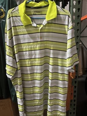 Nike x2,PGA Tour, Sport -tec, Alan Flusser Golf Men’s XXL Short Sleeve Polos - Thumbnail 3