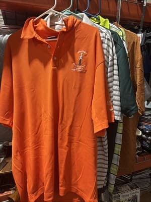 Nike x2,PGA Tour, Sport -tec, Alan Flusser Golf Men’s XXL Short Sleeve Polos - Image 1