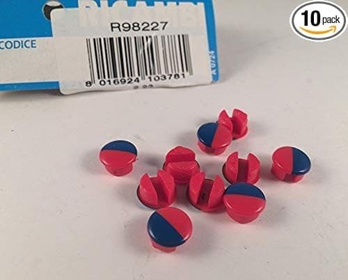 Zucchini R98227 Replacement Pack of 10 Cold Hot Water Caps - Image 1