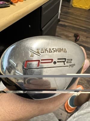 Nakashima 2 Fairway Wood 19 Degree Loft - Image 1