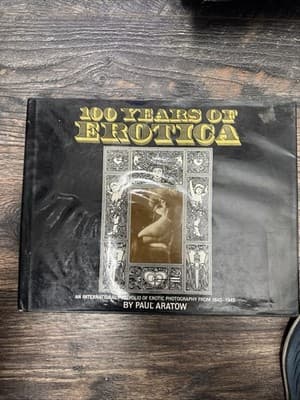 100 Years Of Erotica By Paul Aratow (Illustrated, Hardcover) 1981 - Image 1