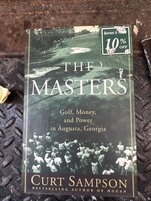 Masters by Curt Sampson Villard 1998 Golf - Image 1