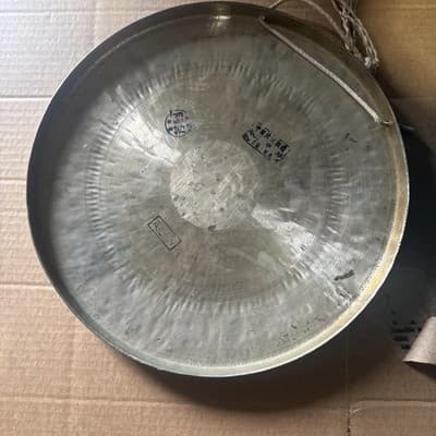 14” Gong 1400g Chinese Bronze Metal Jiangsu Wujin Qinglong - Thumbnail 2