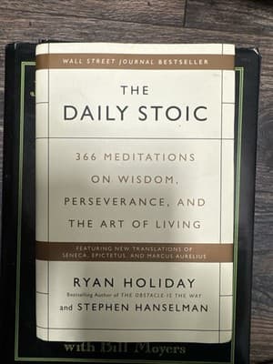 The Daily Stoic: 366 Meditations on Wisdom, Perseverance, and the Art of Living, - Image 1