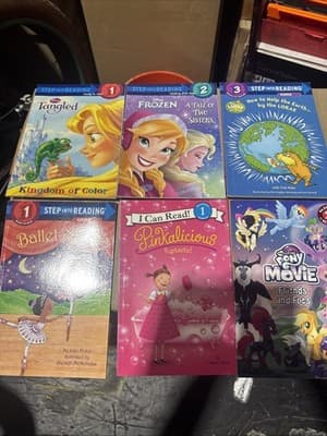 Lot 6 Step To Reading Disney - Image 1