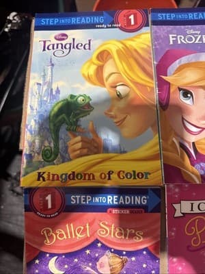 Lot 6 Step To Reading Disney - Thumbnail 2