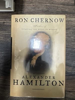 ALEXANDER HAMILTON-Biography-RON CHERNOW-Great 1st Edition, Printing HC w/DJ! - Image 1