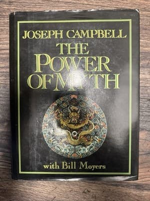 The Power of Myth by Joseph Campbell w Bill Moyers (1988, 1st Edition, HC DJ) - Image 1