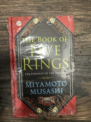 THE BOOK OF FIVE RINGS Miyamoto Musashi Deluxe Hardcover NEW - Image 1