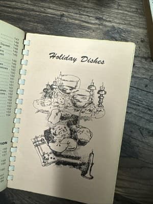 Beth Israel Sisterhood "Through The Cooking Glass" community cookbook. - Thumbnail 4