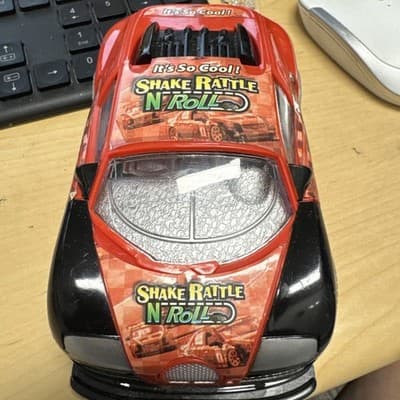 SHAKE RATTLE N ROLL RED CAR It’s Do Cool Battery Driven - Image 1