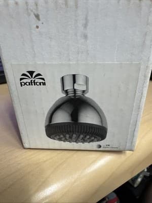 Paffoni Montana single-mode ABS shower head in chrome - Thumbnail 3