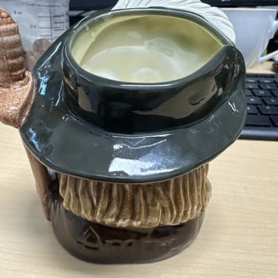 VTG Royal Doulton ARAMIS 3 Musketeers 1955 Toby Jug Pitcher Mug 4” MINT - Thumbnail 3