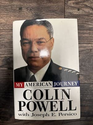 SIGNED My American Journey General Colin Powell Joseph Persico 1995 HCDJhistory - Image 1