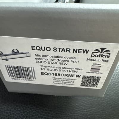 Paffoni Equo Star New EQS168CR Thermostatic Shower Made in Italy - Thumbnail 6