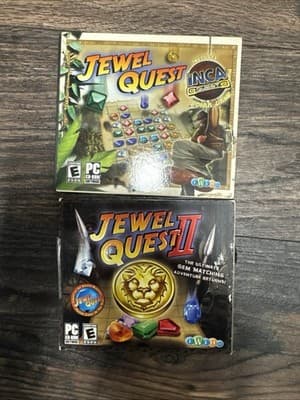 Jewel Quest II The Ultimate Gem Matching Adventure Returns! + Tournaments CD ROM - Image 1