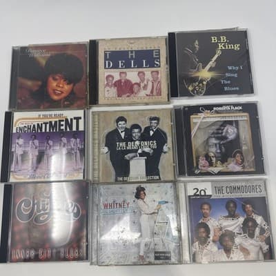 Classic Soul/R&B Cd lot-Set of 9 - Image 1