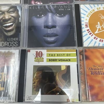 LOT of 9 CD's by VARIOUS FUNK - SOUL ARTISTS / SEE PICS FOR TITLES & TRACKS - Thumbnail 6