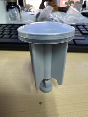 Zucchetti Chrome Pop Up Basin Waste Cover Slotted for Wash Basins Italy New - Thumbnail 2