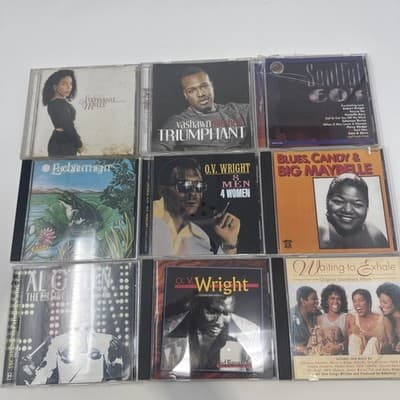 Classic Soul/R&B Cd lot-Set of 9 - Image 1
