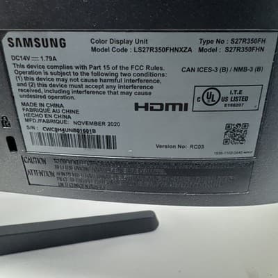 Samsung S27R350FHN - SR35 Series 27" IPS LED monitor 75Hz 5ms AMD FreeSync - Thumbnail 3