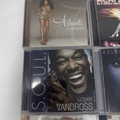 LOT of 9 CD's by VARIOUS FUNK - SOUL ARTISTS / SEE PICS FOR TITLES & TRACKS - Thumbnail 2
